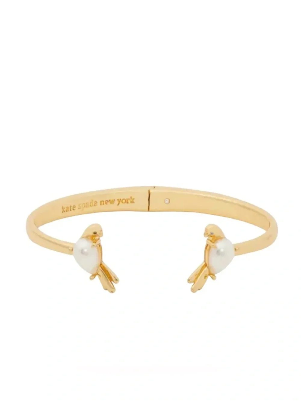 Kate Spade Spring Scene Bird Cuff Bracelet - Picture 1 of 6